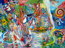 Dining With the Gods by Nancy Calef